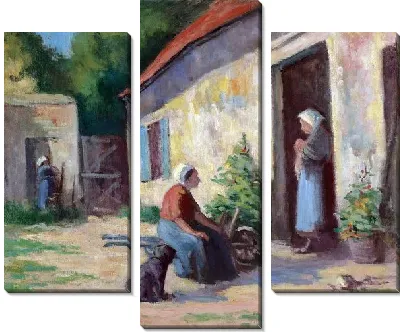 Картина Дворик