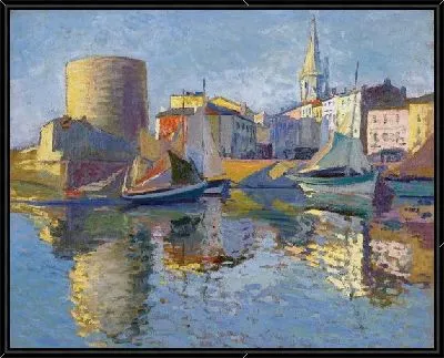 Картина Вид на порт