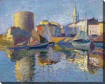 Картина Вид на порт