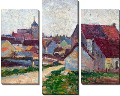 Картина Деревня Конш-сюр-Кондуар (1897)