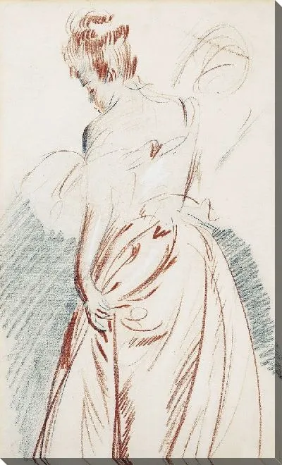 Картина Девушка в платье