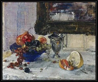 Натюрморт с грейпфрутом