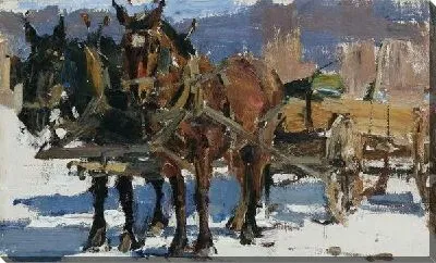 Картина Повозка