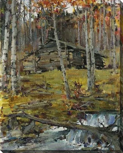 Картина Осенние деревья