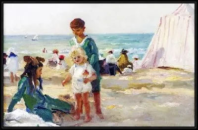 Картина На пляже №5