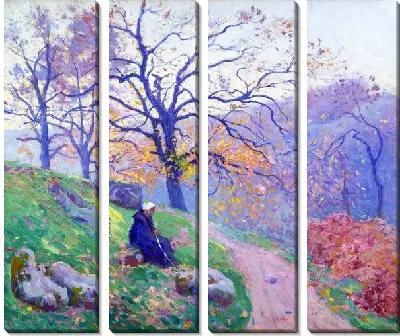 Картина Осенняя дорога