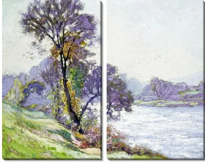 Деревья на берегу