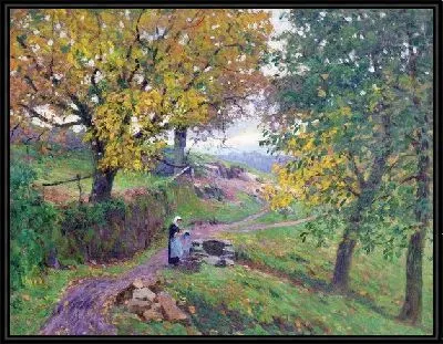 Картина Прачка