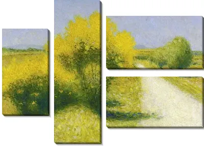 Картина Пейзаж с дорогой