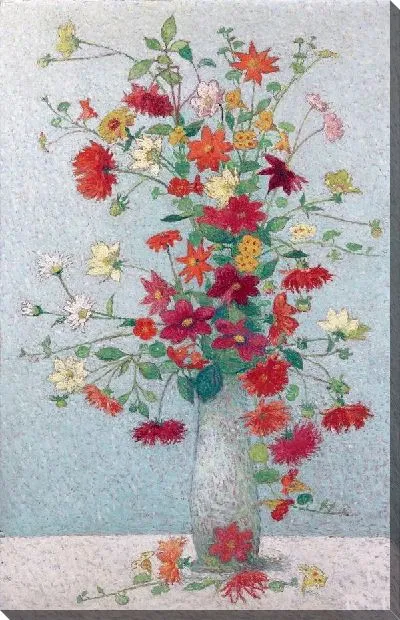 Картина Цветы в вазе №4