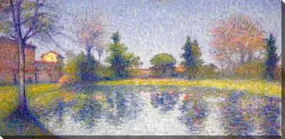 Картина Озеро №16