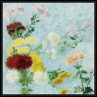 Картина Хризантемы