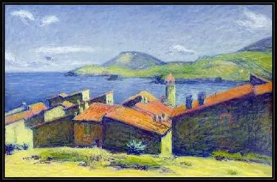 Дома на берегу моря