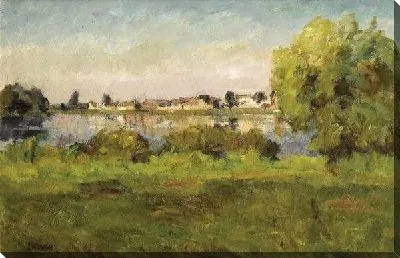 Картина Берег реки №6