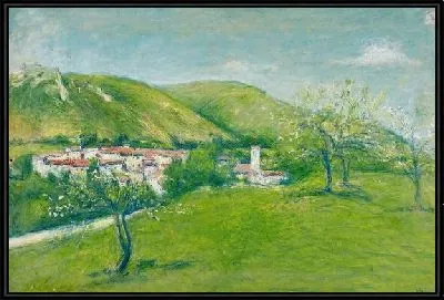 Пейзаж с холмами