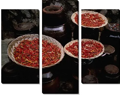 Модульная картина Перец №18