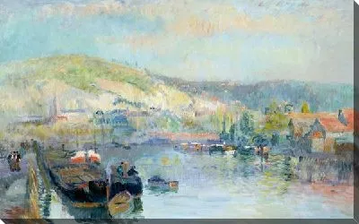 Парусная лодка на берегу