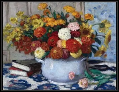 Ваза с цветами №5