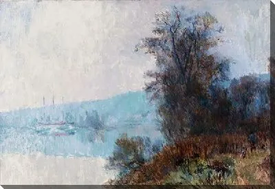 Картина Берег реки №7