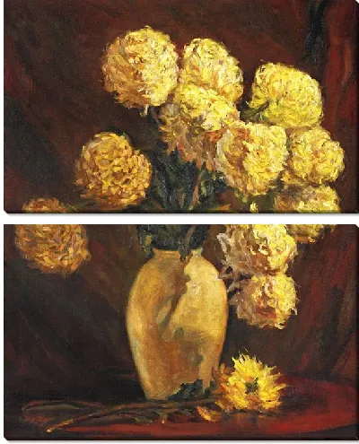 Картина Хризантемы