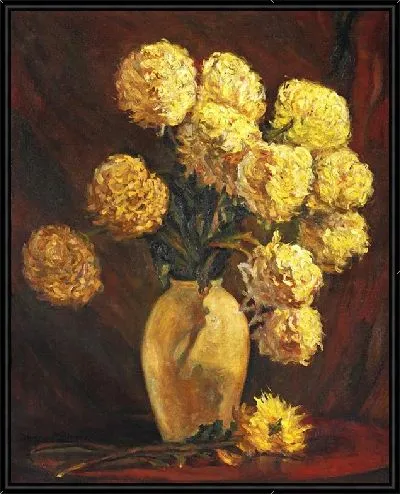 Картина Хризантемы