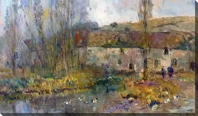 Картина Мельница в Нормандии