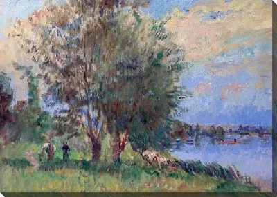 Картина На берегу реки