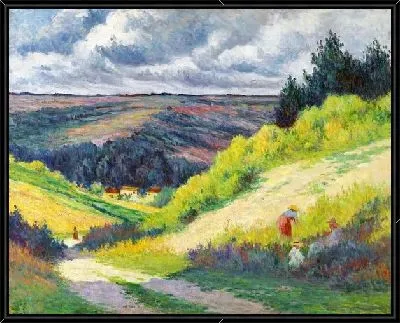 Картина Пейзаж с холмами