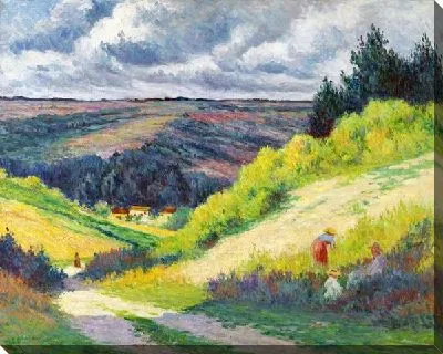 Картина Пейзаж с холмами