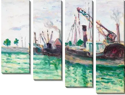 Картина В порту