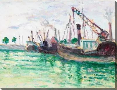 Картина В порту