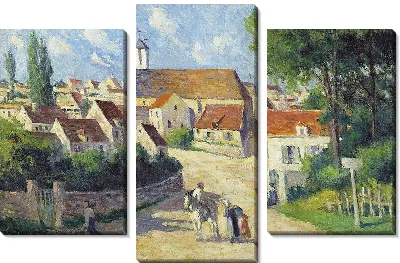 Картина Гернес, La Rue De Village