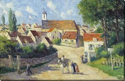 Картина Гернес, La Rue De Village