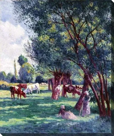 Картина Коровы на лугу