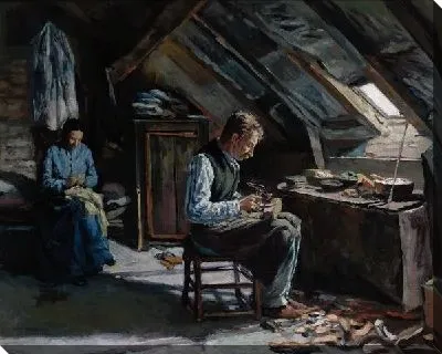 Картина В мастерской