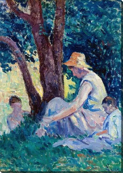 Картина Бесси, день в деревне (1908)