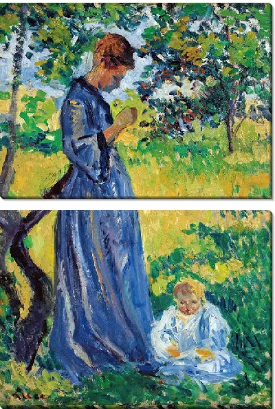 Картина Пуасси, мадам Диллон (1893)