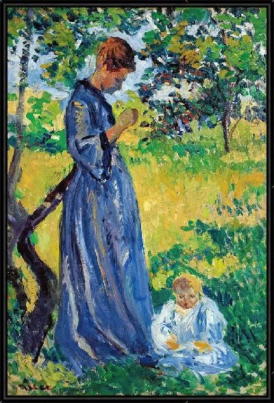 Картина Пуасси, мадам Диллон (1893)