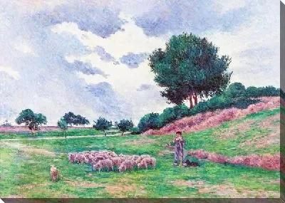 Картина Стадо ягнят