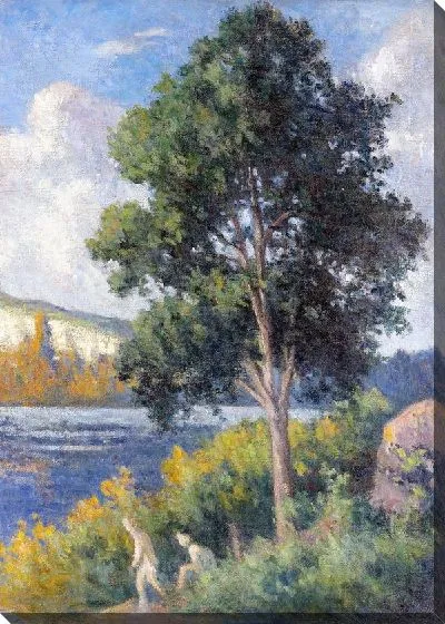 Картина Пейзаж с купающимися