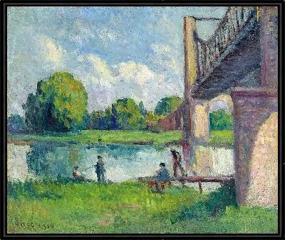 Картина Мост Окрестности Анжера (1916)