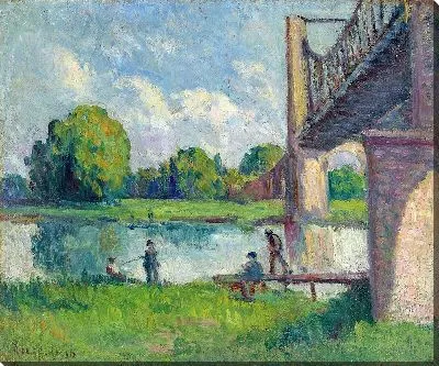 Картина Мост Окрестности Анжера (1916)