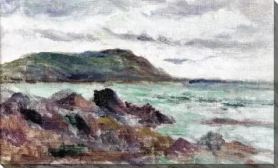 Картина Скалистый берег