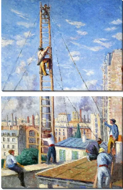 Картина Строительные леса