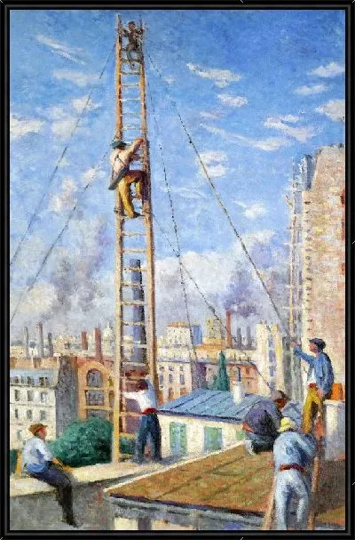 Картина Строительные леса