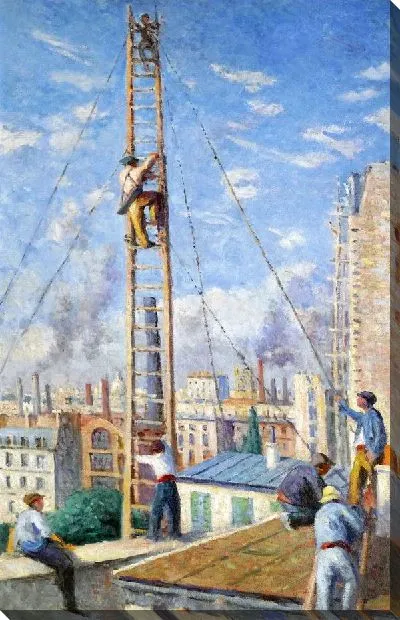 Картина Строительные леса