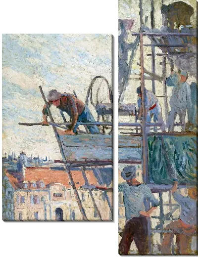 Картина Строительные леса