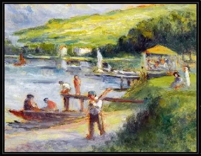 Картина Берег Сены №3