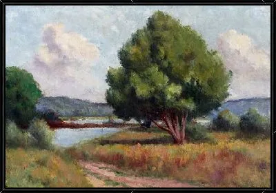 Деревья у реки