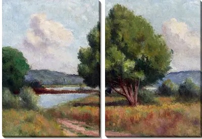 Деревья у реки